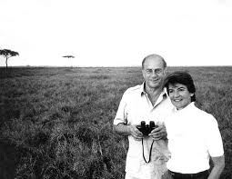 Aris and Romi Grammaticas who founded Governors Balloon Safais as part of Governors Camp