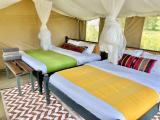 Family safari tent at Kambu Mara Camp near Sekenani Gate, Masai Mara